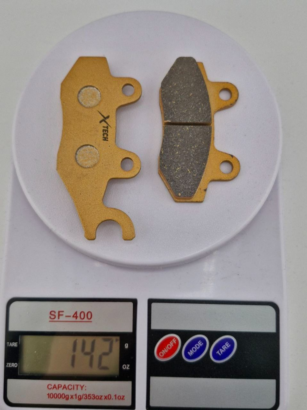 Колодки тормозные для эндуро мотоцикла, квадроцикла с ухом износостойкие