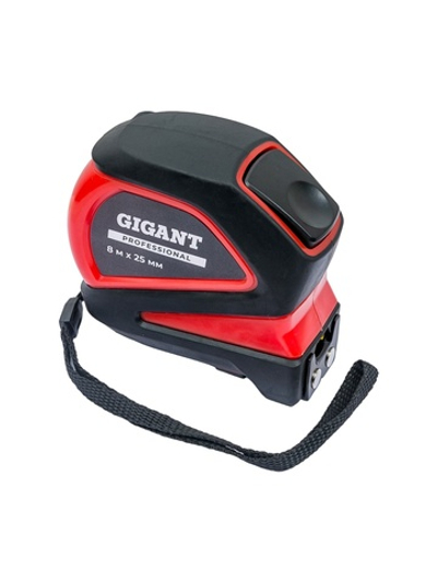 Рулетка Gigant Professional с магнитным зацепом 8м 25мм GPGW-09