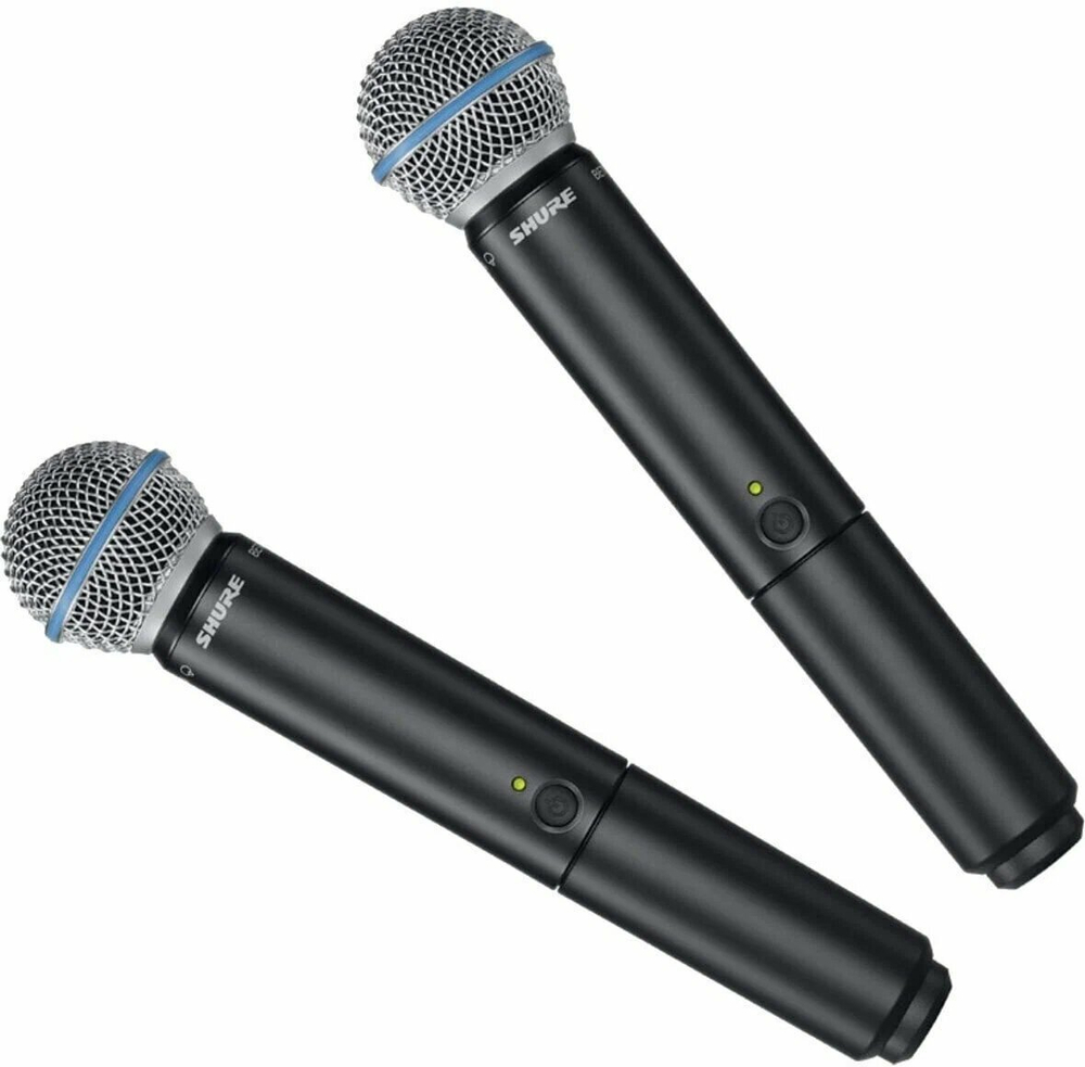 SHURE BLX288E/B58 M17 вокальная двухканальная радиосистема