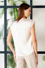 22616 Блузка женская (молочный)