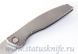 Нож Широгоров 110 Kickstop Кикстоп Amber Brown  (Lee Williams)фотография - 5