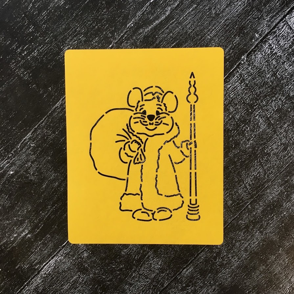 Мышка №48 дед мороз