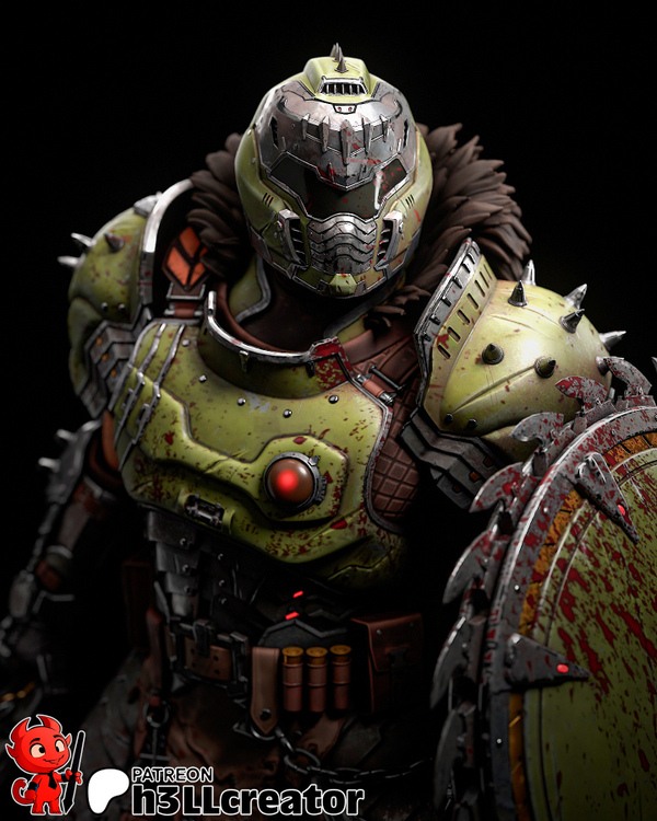 Палач Рока думгай Doomguy doom