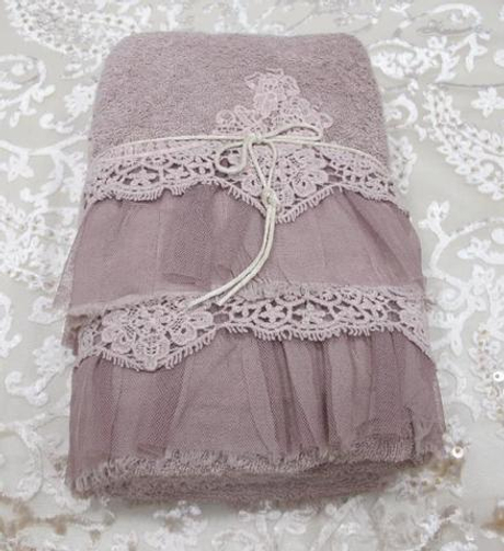 Набор полотенец 2шт Opificio Dei Sogni Frou Frou peonia розовый