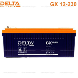 Аккумуляторная батарея Delta GX 12-230 (12V / 230Ah)