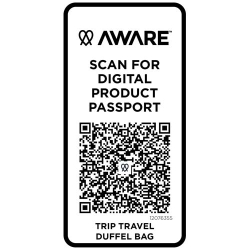 Trip Aware™ дорожная спортивная сумка из переработанного материала объемом 42 л