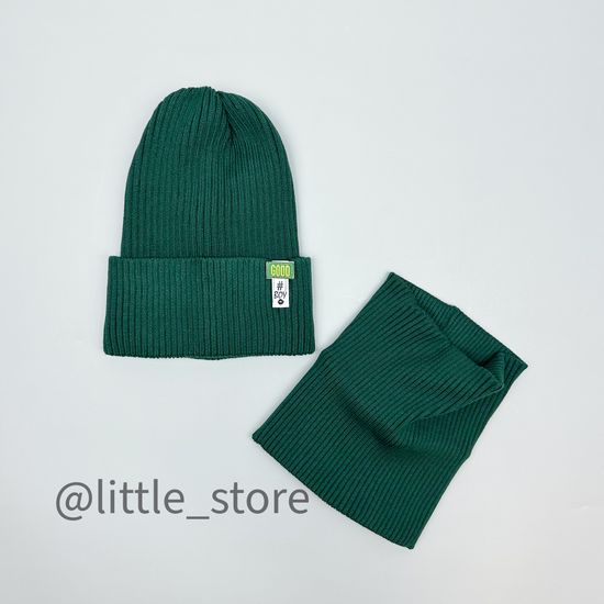 Шапка со снудом, Еловый