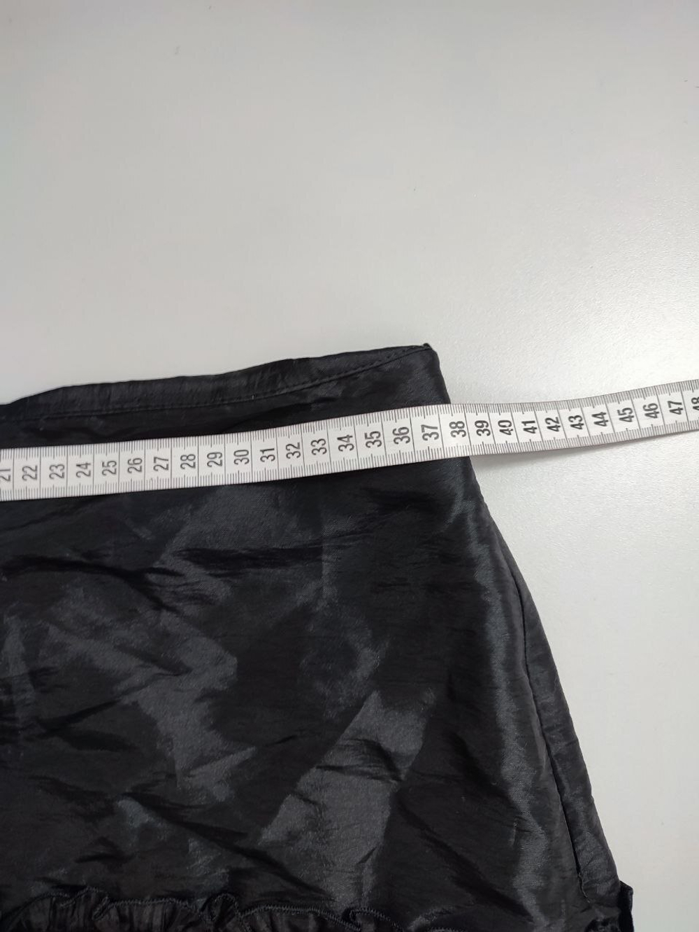 Юбка комбинированная с кружевом 44 размер