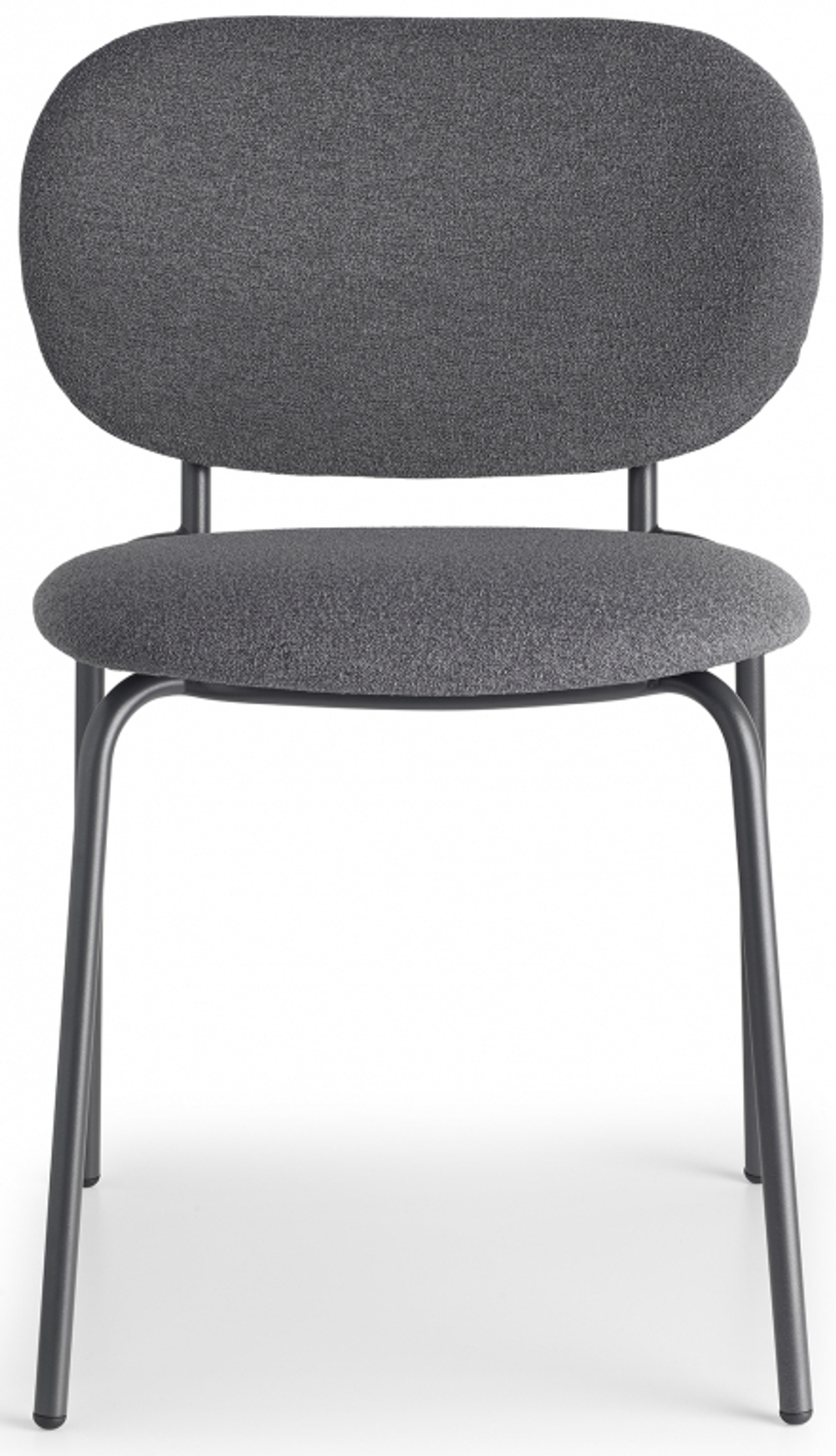 Стул металлический c обивкой Scab Design Si-Si Bold, антрацит, темно-серый