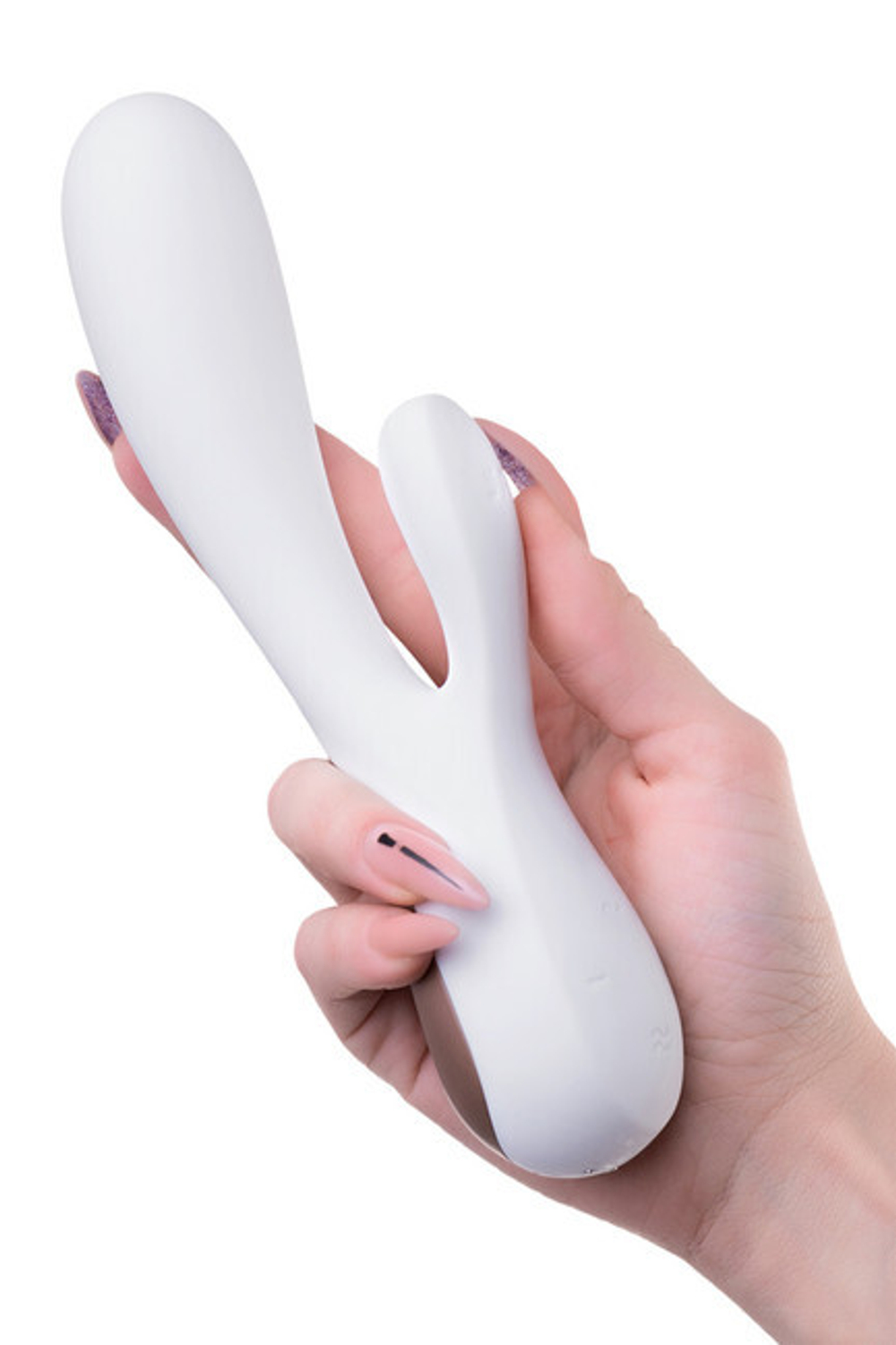Нереалистичный вибратор Satisfyer Mono Flex, белый (Цвет: белый)