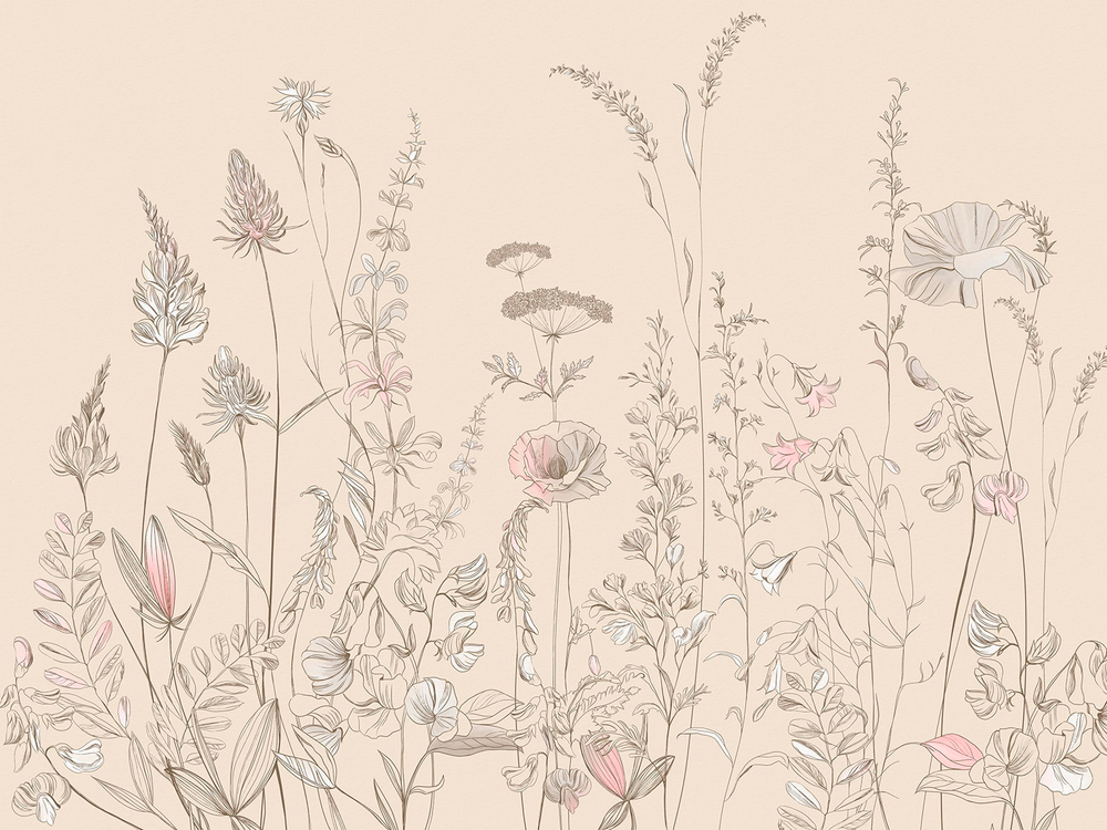 Дизайнерские обои Wall Street Blossom