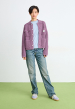 Carhartt WIP MICHIGAN - Кардиган - Фиолетовый