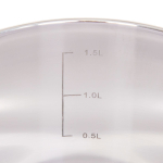 Кастрюля нерж, 2 л, с крыш, Daniks, Вена, SD-Т87-16, индукц