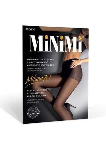 Колготки классические, Minimi, Milana 70