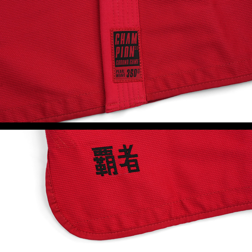 Кимоно Ground Game Champion 3.0 красное