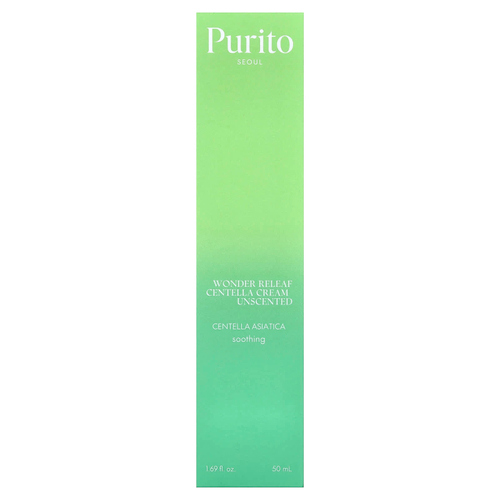 Purito, Wonder Releaf, крем с центеллой, без запаха, 50 мл (1,69 жидк. унц.)