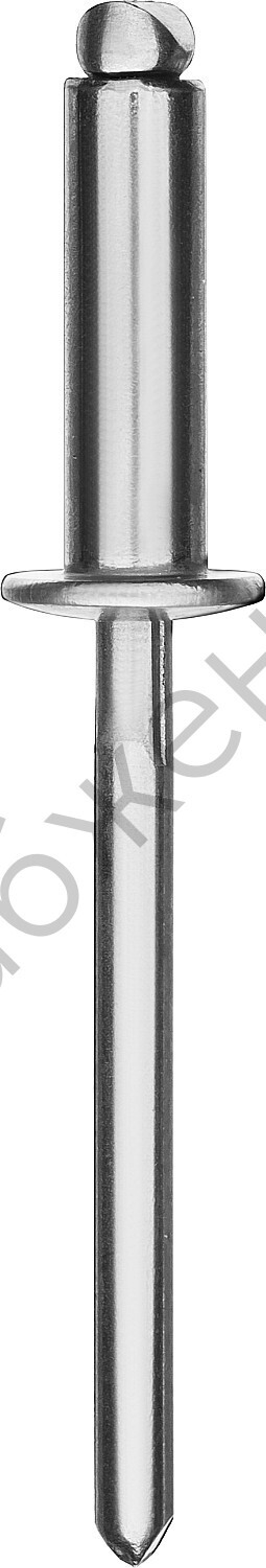 KRAFTOOL Inox 6.4 х 12 мм, нержавеющие заклепки, 250 шт (311705-64-12)