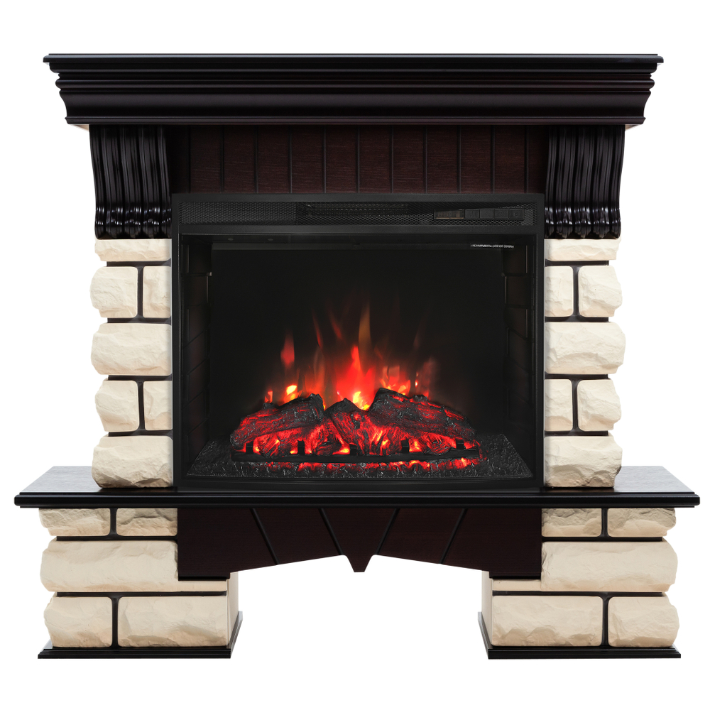 Каминокомплект Real Flame Kavkaz 24/25,5 AO с очагом Evrika 25,5