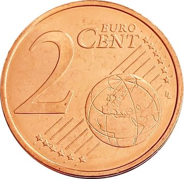2 евроцента 2011 Эстония (2 euro cent)
