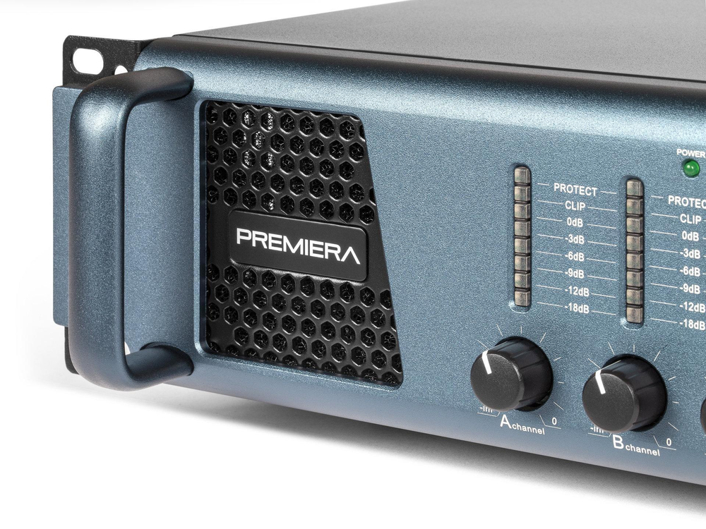 Premiera CH4 4600 — четырехканальный конфигурируемый усилитель мощности класса H