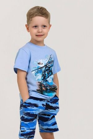 Костюм с шортами для мальчика Авиация