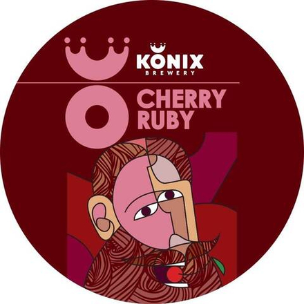 Пиво Коникс Рубиновая Вишня / Konix Cherry Ruby 20л - кег