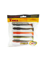 Виброхвосты съедобные LJ Pro Series TIOGA 3.9in (10.00)/T18 5 шт. в упак.