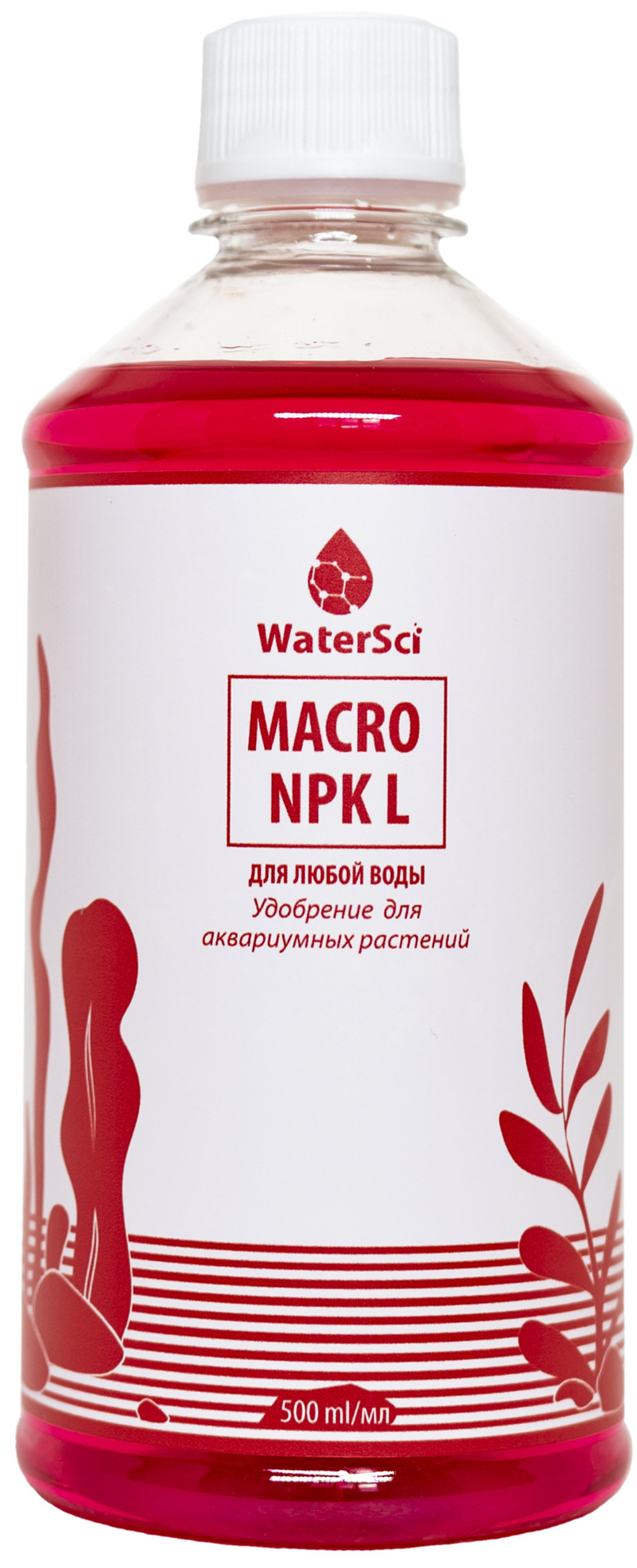WaterSci Macro NPK L, 500 ml. Концентрат полного макрокомплекса