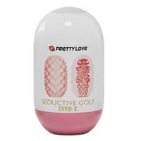 Розовый мастурбатор-яйцо 10см Baile Pretty Love Seductive Golf BI-014931-2