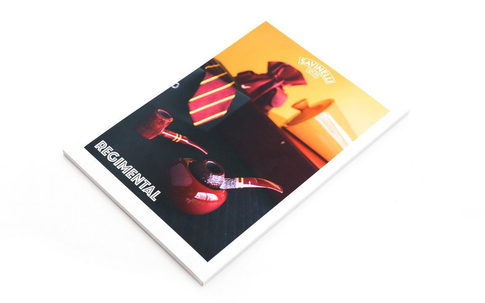 Курительная трубка Savinelli Regimental Smooth Burgundy Model 626