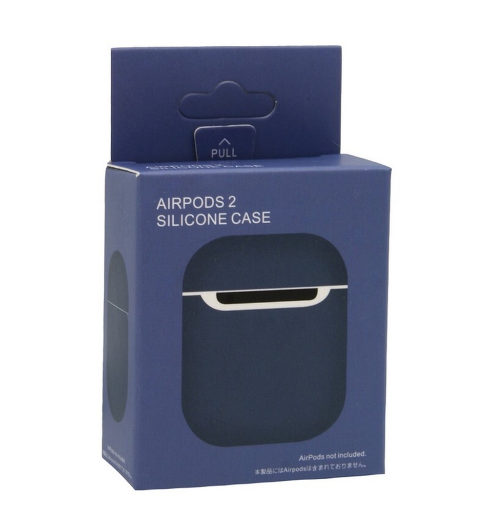 Чехол для AirPods/AirPods 2 Slim Delft Blue (темно-синий)