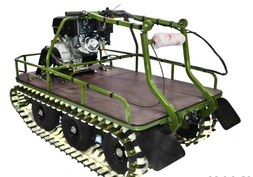 Мотобуксировщик вездеход KOiRA T9 R (понижающий редуктор)