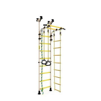 Детский спортивный комплекс Kampfer Strong Kid Ceiling от 2,31 м до 2,73 м Белый антик золото