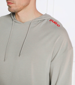 Худи labelled sweat hood Hugo Bodywear - зеленый(50487781)