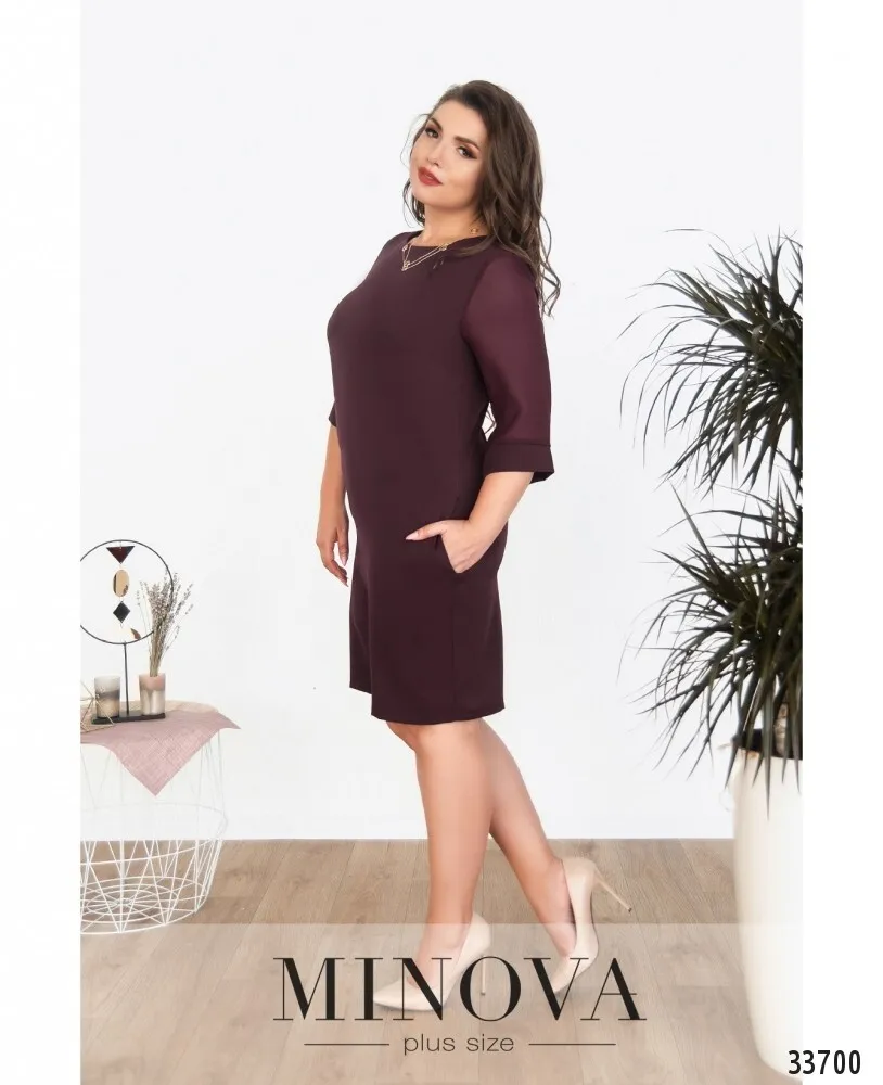 Платье 8615-марсала Minova