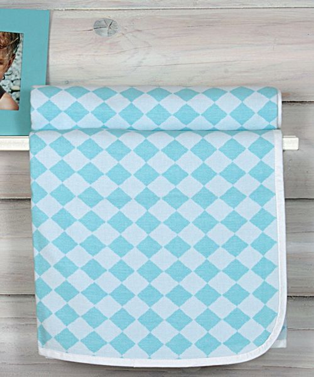 Элитный плед детский Lux 3313 голубой от Luxberry