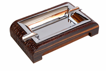 Пепельница для сигар Gentili Croco brown