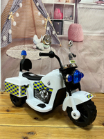 Мотоцикл Детский электромобиль (2022) HL222 Белый/White HL222