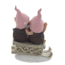 GAEM Фигурка декоративная "Ежики", L9,5 W6,5 H12,5 см