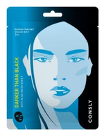 Тканевая маска для проблемной кожи CONSLY Darker Than Black Anti Acne Mask Sheet