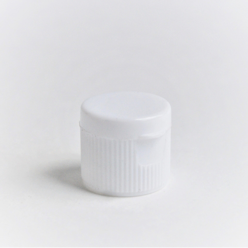 Крышка флип топ рифленая белая горло 18/410