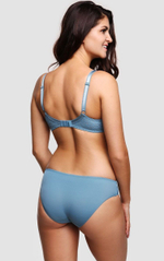 Бюстгальтер-балконет с мягкими трехразрезными чашками (Размер: 85B) (Цвет: черный)