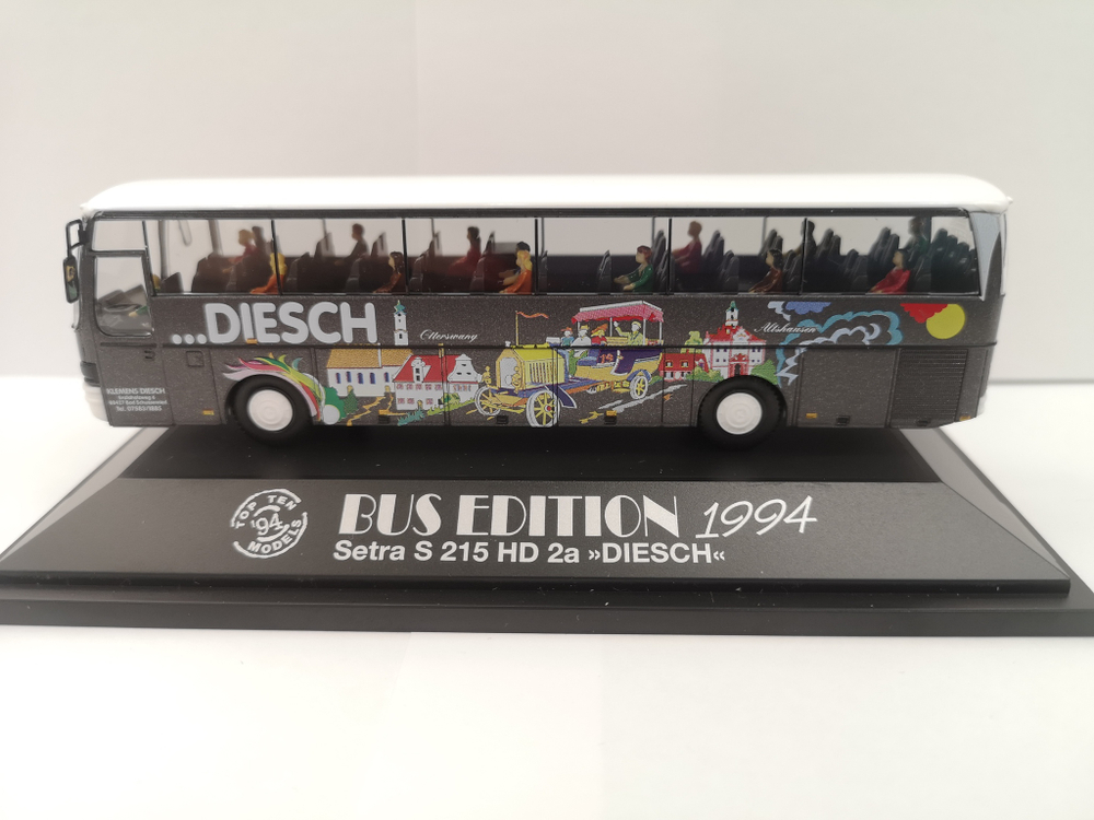 Автобус Setra S 215 HD 2a Diesch с пассажирами, Bus Edition 1994