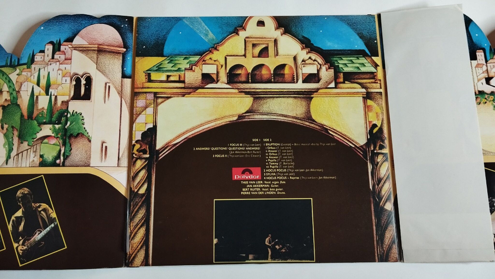 Винтажная виниловая пластинка LP Focus At The Rainbow (Japan 1974) (Obi)