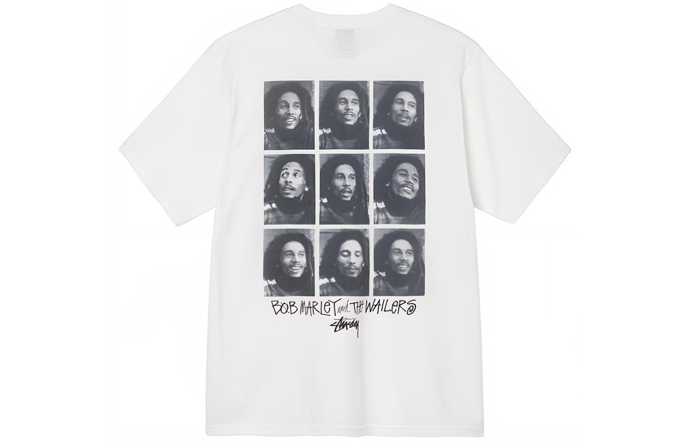 Футболки Stussy x Bob Marley & The Wailers Gear Bob Frames Tee T, 3903711