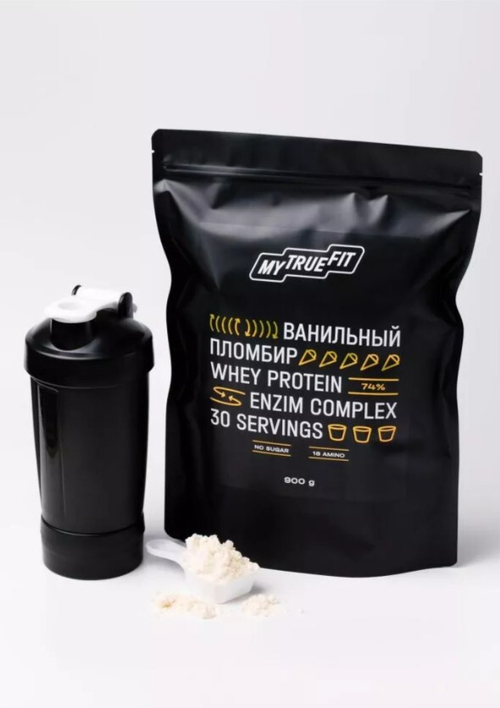 Коктейль протеиновый Ванильный пломбир / 900 г / ТМ Mytruefit