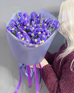 19 ирисов в оформлении