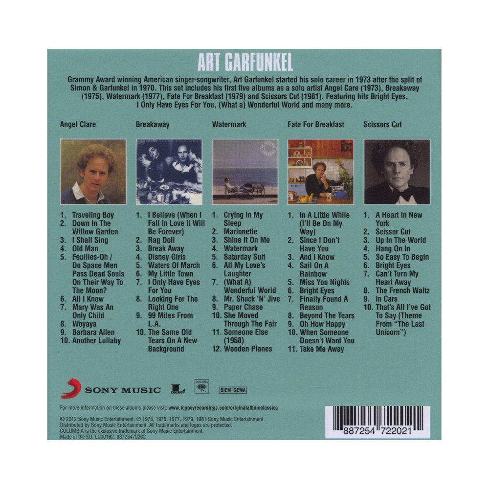 Art Garfunkel / Original Album Classics (5CD)