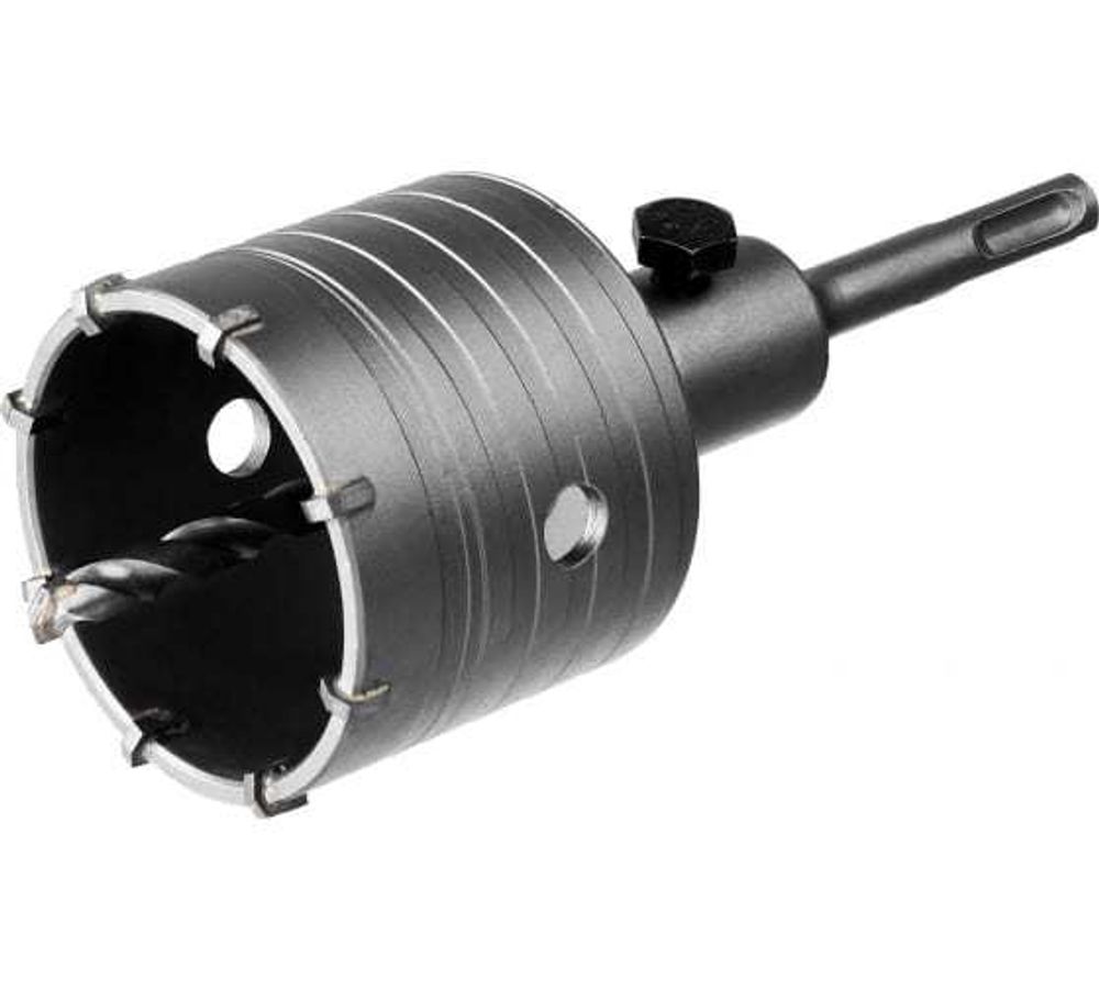 Коронка СИБИН по бетону SDS-Plus в сборе 65 мм