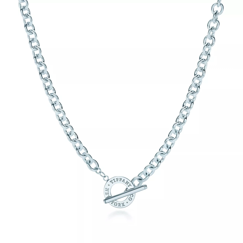 Колье-тогл из серебра 925 , Tiffany💠